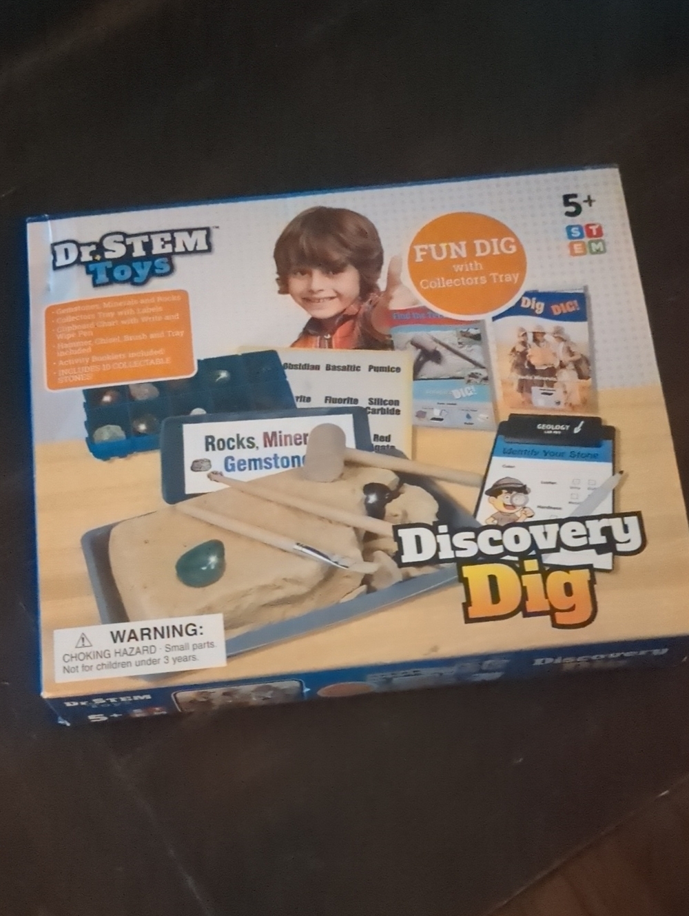 Discovery Dig Kids Mining Kit – Blue